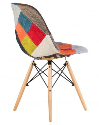 Стул обеденный DOBRIN DSW (ножки светлый бук, цвет мозаика) 4 шт_4