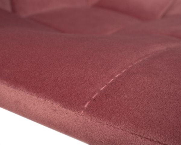 Офисное кресло для персонала DOBRIN MONTY GOLD (розовый велюр (MJ9-32)) 2 шт_8