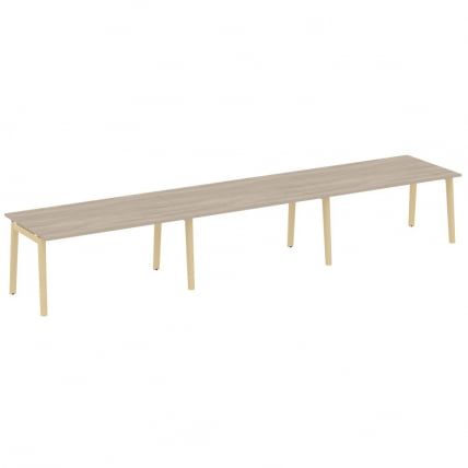 Стол переговорный (3 столешницы) ONIX WOOD OW.PRG-3.4 Дуб Аттик/Светлый_0