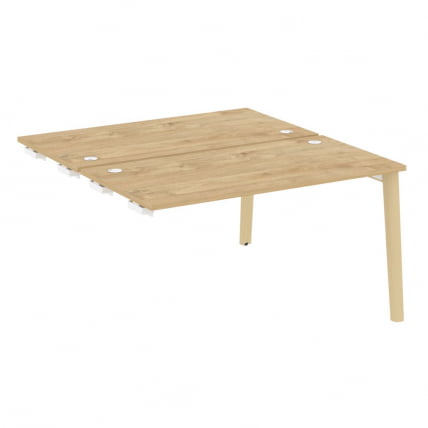 Стол-приставка двойной к опорным элементам ONIX WOOD OW.D.SPR-3.7 Тиквуд Светлый/Светлый_0