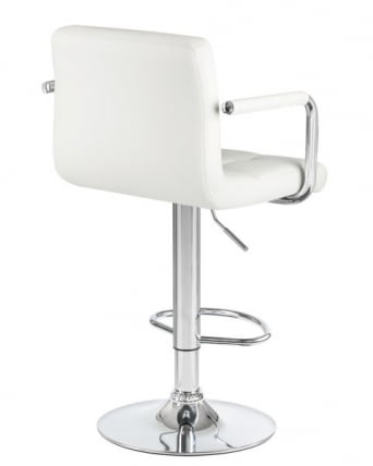 Стул барный DOBRIN KRUGER ARM (белый) 2 шт_4