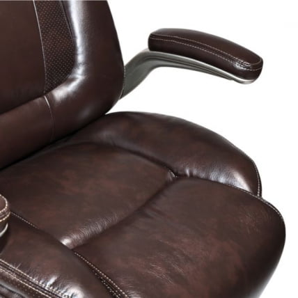 Кресло руководителя HAWASAN (ХАВАСАН) Cruise EX-565 кожа коричневое_9
