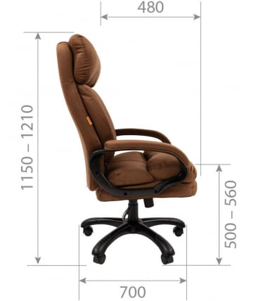 Кресло руководителя CHAIRMAN 505 HOME NEW Коралл_3