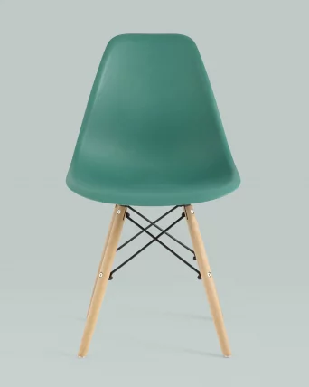 Стул Eames DSW 4 шт. Серо-зеленый_1