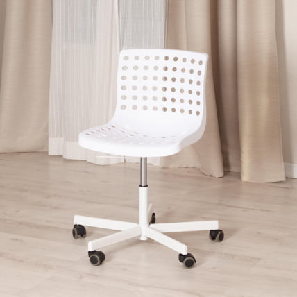Офисное кресло SKALBERG OFFICE (mod. C-084-B) / 1 шт. в упаковке металл/пластик, White (белый)_10
