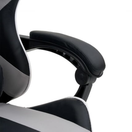 Кресло компьютерное CROMEX (КРОМЕКС) Wave GM-145 экокожа черное/серое_10