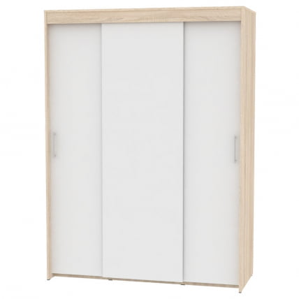 Шкаф-купе T-3-198х145х45(ДСС-Белый-1)_0