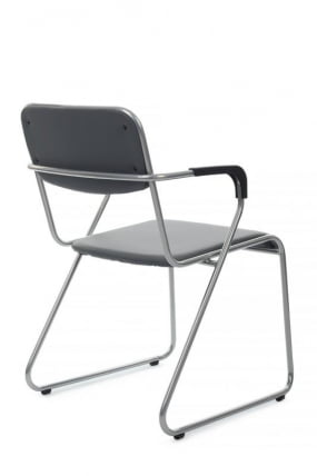 Кресло Nix Plus RCH OMKL-03 Серый/Металл окрашенный Хром_2