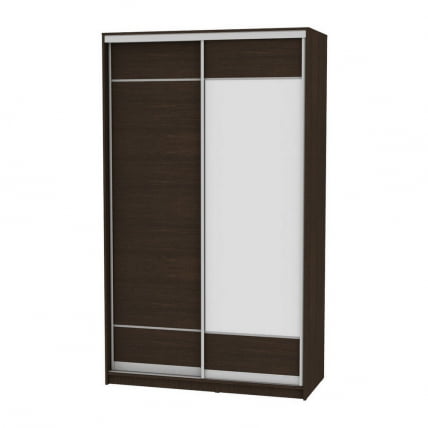 Шкаф-купе Б-220х135х60-2(Венге-Д7Д8) / B-220х135х60-2(Венге-D7D8)_0