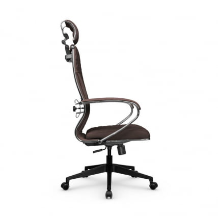 Кресло руководителя Metta L 2c 44C/K116 Infinity Easy Clean (MPES) Комплект 6 Темно-коричневое_2