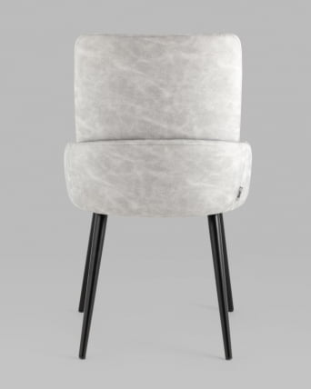 Стул Мюнхен искусственная замша Светло-серый_4