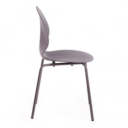 Стул EBAY (mod 03) металл/пластик, 52x46x83.5, серый_1