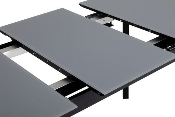 Стол раскладной Combi Glass 140-180 Automatic Natur/Dark matte glass_6