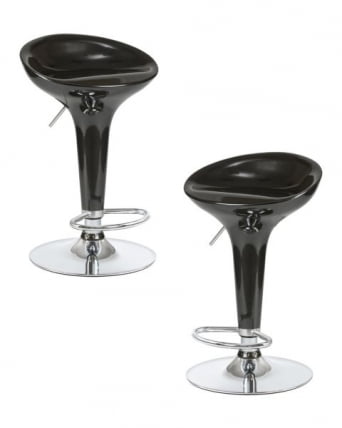 Стул барный DOBRIN BOMBA (черный) 2 шт_0
