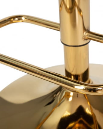 Стул барный DOBRIN CHARLY GOLD (серый велюр (MJ9-75)) 2 шт_9