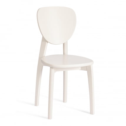 Стул DIAMANTE жесткое сидение бук, 42 х 42 х 85 см, ivory white_0