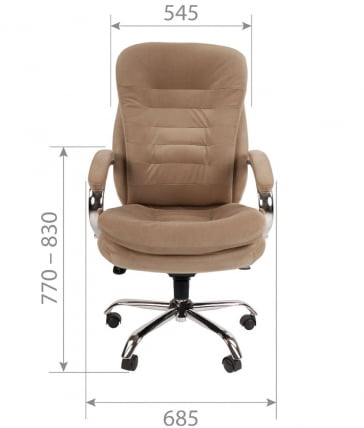 Кресло руководителя CHAIRMAN 795 HOME Темно-серый_3