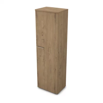 Шкаф для одежды узкий GLOSS LINE 9НШ.014.1 Teakwood_0