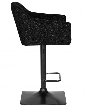 Стул барный DOBRIN RALF (черный твид (LEO18))_2