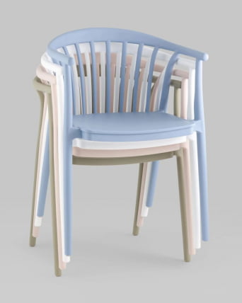 Стул Campo пластик Голубой_7