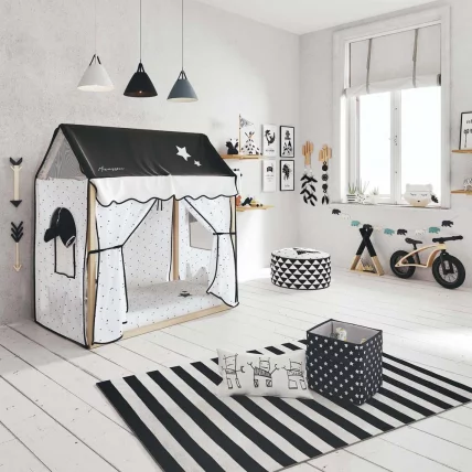 Кровать 140х70 Micuna Tipi House MONT-1874 Waterwood/White_1