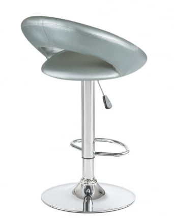 Стул барный DOBRIN MIRA (серебряный) 2 шт_4