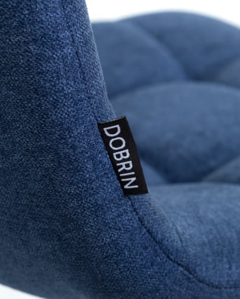 Стул барный DOBRIN NICOLE Синяя ткань UF860-14B_8