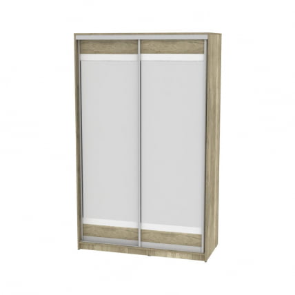 Шкаф-купе B-230х135х60-1(ДКМ-D10D10)_0