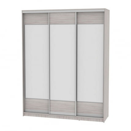 Шкаф-купе B-220х180х60-2(ЯШС-D8D8D8)_0