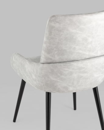 Стул Мюнхен искусственная замша Светло-серый_6