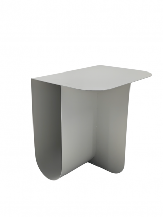 Журнальный столик Laure металл светло-серый_4