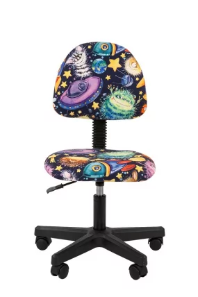 Детское кресло CХАИРМАН КИДС 104 Блаcк НЛО / CHAIRMAN KIDS Black_1