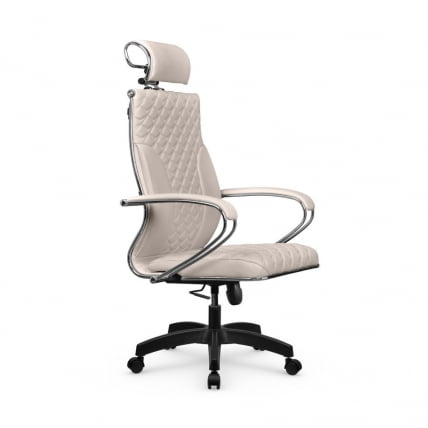 Кресло руководителя Metta L 2c 44C/K116 Infinity Easy Clean (MPES) Комплект 8 Светло-бежевое_1
