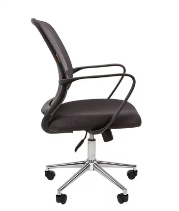 Кресло для оператора Chairman 698 chrome TW Серое_2