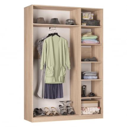 Шкаф распашный R-198х135х45-1-PO-M(ЯШТ)_1