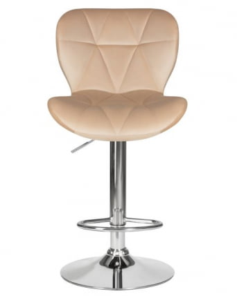 Стул барный DOBRIN BARNY (бежевый велюр (MJ9-10)) 2 шт_7