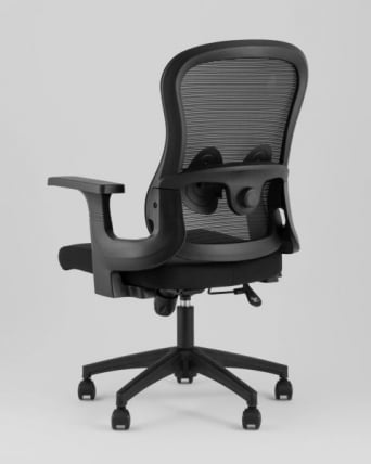 Кресло офисное TopChairs Petal черный_1