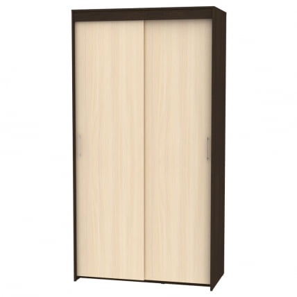 Шкаф-купе T-1-230х120х60(Венге-ДМ-3)_0
