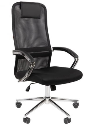 Кресло руководителя CХАИРМАН 612 Черный / CHAIRMAN_0