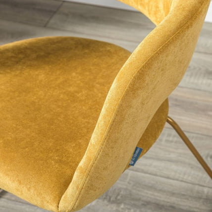 Кресло Hugs К желтый/Линк золото_10