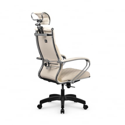 Кресло руководителя Metta L 2c 44C/K116 Infinity Easy Clean (MPES) Комплект 8 Молочное_3