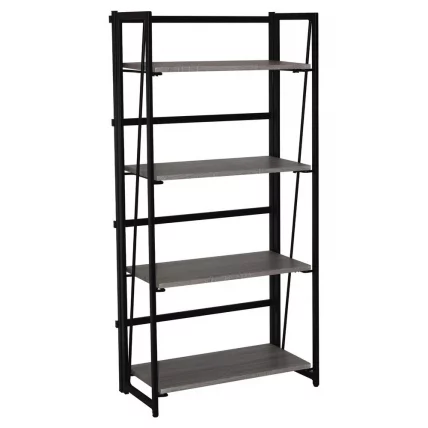 Стеллаж на металлокаркасе BRABIX LOFT SH-001 Дуб антик_2