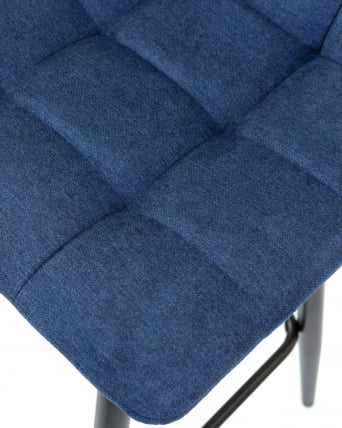 Стул барный DOBRIN NICOLE Синяя ткань UF860-14B_7