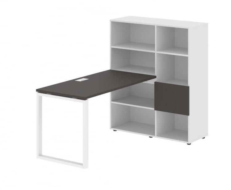 Рабочая станция EDIS EQRST 1113 Мокко Белый Белый Рабочая станция EDIS EQRST 1113 Мокко Белый Белый_0