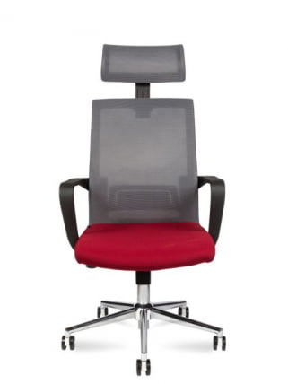 Кресло офисное Интер CХ-180А-ОА2016-АК30-63 чроме басе / CH-180A-OA2016-AK30-63 chrome base_1