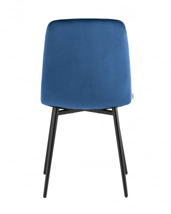 Стул Одди велюр синий 4 шт. комплект_7