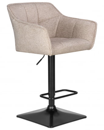 Стул барный DOBRIN RALF (бежевый твид (LEO26))_1