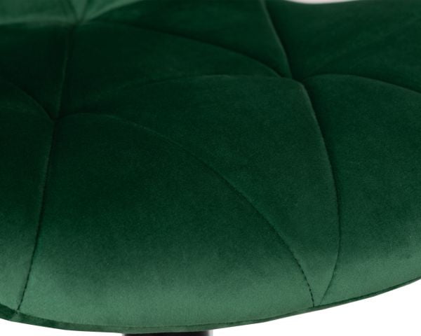 Стул барный DOBRIN BARNY BLACK (зеленый велюр (MJ9-88)) 2 шт_7