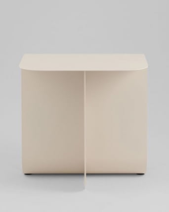 Журнальный столик Laure металл светло-серый_5