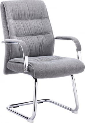 Кресло для посетителей Еверпроф Бонд CФ Ткань Серый / Everprof Bond CF_0